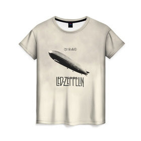 Женская футболка 3D с принтом Led Zeppelin в Белгороде, 100% полиэфир ( синтетическое хлопкоподобное полотно) | прямой крой, круглый вырез горловины, длина до линии бедер | led | led zeppelin | блюз | группа | джимми пейдж | джон генри бонэм | джон пол джонс | лед зепелен | лед зеппелин | метал | роберт плант | рок | тяжелый | фолк | хард | хардрок | хеви | хевиметал