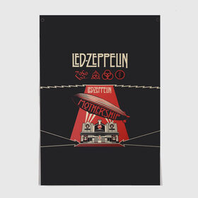 Постер с принтом Led Zeppelin в Белгороде, 100% бумага
 | бумага, плотность 150 мг. Матовая, но за счет высокого коэффициента гладкости имеет небольшой блеск и дает на свету блики, но в отличии от глянцевой бумаги не покрыта лаком | led | led zeppelin | блюз | группа | джимми пейдж | джон генри бонэм | джон пол джонс | лед зепелен | лед зеппелин | метал | роберт плант | рок | тяжелый | фолк | хард | хардрок | хеви | хевиметал