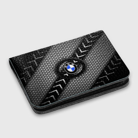 Картхолдер с принтом с принтом BMW Carboniferous 2018 в Белгороде, натуральная матовая кожа | размер 7,3 х 10 см; кардхолдер имеет 4 кармана для карт; | abstraction | carboniferous | карбон | текстуры