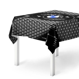 Скатерть 3D с принтом BMW Carboniferous 2018 в Белгороде, 100% полиэстер (ткань не мнется и не растягивается) | Размер: 150*150 см | abstraction | carboniferous | карбон | текстуры