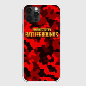 Чехол для iPhone 12 Pro Max с принтом PUBG Red Military в Белгороде, Силикон |  | battle royal | playerunknowns battlegrounds | pubg | пабг | пубг