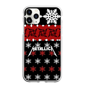 Чехол для iPhone 11 Pro матовый с принтом Metallica в Белгороде, Силикон |  | Тематика изображения на принте: metallica | джеймс хэтфилд | кирк хэмметт | ларс ульрих | метал | металика | металлика | новогодний | новый год | роберт трухильо | рождество | рок | снежинки | трэш | трэшметал | хард | хардрок | хеви