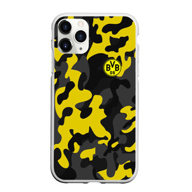 Чехол для iPhone 11 Pro Max матовый с принтом Borussia 2018 Military Sport в Белгороде, Силикон |  | Тематика изображения на принте: боруссия | дортмунд