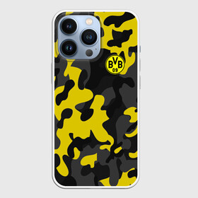 Чехол для iPhone 13 Pro с принтом Borussia 2018 Military Sport в Белгороде,  |  | Тематика изображения на принте: боруссия | дортмунд