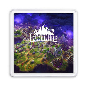 Магнит 55*55 с принтом Fortnite в Белгороде, Пластик | Размер: 65*65 мм; Размер печати: 55*55 мм | fortnite