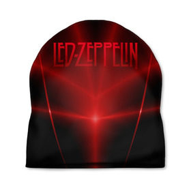 Шапка 3D с принтом Led Zeppelin в Белгороде, 100% полиэстер | универсальный размер, печать по всей поверхности изделия | 