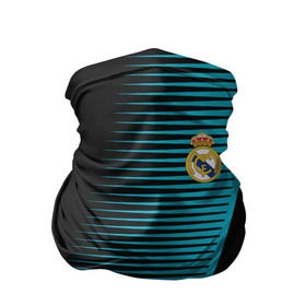 Бандана-труба 3D с принтом Real Madrid Creative uniform в Белгороде, 100% полиэстер, ткань с особыми свойствами — Activecool | плотность 150‒180 г/м2; хорошо тянется, но сохраняет форму | Тематика изображения на принте: fc | real madrid | реал мадрид | спорт | спортивные | фк | футбол | футбольный клуб