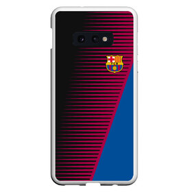 Чехол для Samsung S10E с принтом FC Barca 2018 Creative uniform в Белгороде, Силикон | Область печати: задняя сторона чехла, без боковых панелей | fc | fc barcelona | fcb | барселона | спорт | спортивные | фк | футбол | футбольный клуб