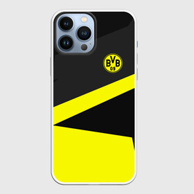Чехол для iPhone 13 Pro Max с принтом Borussia 2018 Geometry Sport в Белгороде,  |  | fc |  borussia dortmund | боруссия | спорт | спортивные | фк | футбол | футбольный клуб