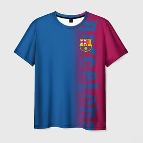 Мужская футболка 3D с принтом FC Barca 2018 Original в Белгороде, 100% полиэфир | прямой крой, круглый вырез горловины, длина до линии бедер | fc | fc barcelona | fcb | барселона | спорт | спортивные | фк | футбол | футбольный клуб