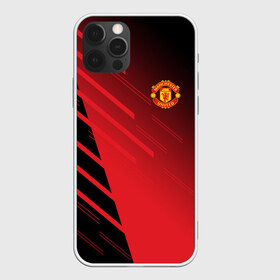 Чехол для iPhone 12 Pro Max с принтом F C M U 2018 Geometry Sport в Белгороде, Силикон |  | fc | manchester united | манчестер юнайтед | спорт | спортивные | фк | футбол | футбольный клуб