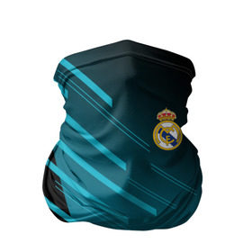 Бандана-труба 3D с принтом Real Madrid Creative uniform в Белгороде, 100% полиэстер, ткань с особыми свойствами — Activecool | плотность 150‒180 г/м2; хорошо тянется, но сохраняет форму | fc | real madrid | реал мадрид | спорт | спортивные | фк | футбол | футбольный клуб