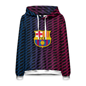 Мужская толстовка 3D с принтом FC Barca 2018 Creative uniform в Белгороде, 100% полиэстер | двухслойный капюшон со шнурком для регулировки, мягкие манжеты на рукавах и по низу толстовки, спереди карман-кенгуру с мягким внутренним слоем. | fc | fc barcelona | fcb | барселона | спорт | спортивные | фк | футбол | футбольный клуб