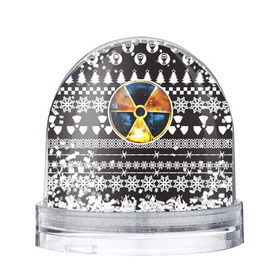 Снежный шар с принтом S.T.A.L.K.E.R Ядерная Зима в Белгороде, Пластик | Изображение внутри шара печатается на глянцевой фотобумаге с двух сторон | stalker | зима | новогодние | новый год | радиация | сталкер | чернобыль