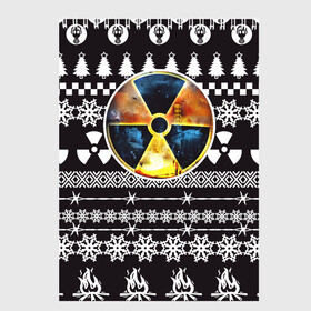 Скетчбук с принтом S T A L K E R Ядерная Зима в Белгороде, 100% бумага
 | 48 листов, плотность листов — 100 г/м2, плотность картонной обложки — 250 г/м2. Листы скреплены сверху удобной пружинной спиралью | stalker | зима | новогодние | новый год | радиация | сталкер | чернобыль