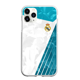 Чехол для iPhone 11 Pro Max матовый с принтом Real Madrid 2018 Abstract в Белгороде, Силикон |  | fc | real madrid | реал мадрид | спорт | спортивные | фк | футбол | футбольный клуб