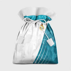 Подарочный 3D мешок с принтом Real Madrid 2018 Abstract в Белгороде, 100% полиэстер | Размер: 29*39 см | Тематика изображения на принте: fc | real madrid | реал мадрид | спорт | спортивные | фк | футбол | футбольный клуб