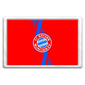 Магнит 45*70 с принтом FC Bayern 2018 Storm в Белгороде, Пластик | Размер: 78*52 мм; Размер печати: 70*45 | 