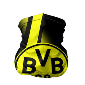 Бандана-труба 3D с принтом FC Borussia 2018 Storm в Белгороде, 100% полиэстер, ткань с особыми свойствами — Activecool | плотность 150‒180 г/м2; хорошо тянется, но сохраняет форму | боруссия | дортмунд
