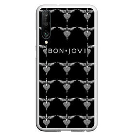 Чехол для Honor P30 с принтом Bon Jovi в Белгороде, Силикон | Область печати: задняя сторона чехла, без боковых панелей | bon | jovi | бон | джови