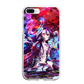 Чехол для iPhone 7Plus/8 Plus матовый с принтом No Game No Life Zero в Белгороде, Силикон | Область печати: задняя сторона чехла, без боковых панелей | no game | no game no life zero | no life | zero | нет игры нет жизни