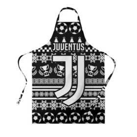 Фартук 3D с принтом Juventus 2018 Новогодний в Белгороде, 100% полиэстер | общий размер — 65 х 85 см, ширина нагрудника — 26 см, горловина — 53 см, длина завязок — 54 см, общий обхват в поясе — 173 см. Принт на завязках и на горловине наносится с двух сторон, на основной части фартука — только с внешней стороны | fc | juventus | спорт | спортивные | фк | футбол | футбольный клуб | ювентус