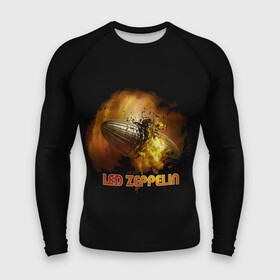 Мужской рашгард 3D с принтом Led Zeppelin в Белгороде,  |  | led zeppelin | джимми пейдж | джон генри бонэм | джон пол джонс | лед зепелен | лед зеппелин | роберт плант | рок группа