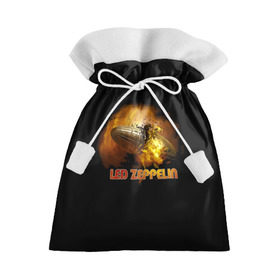 Подарочный 3D мешок с принтом Led Zeppelin в Белгороде, 100% полиэстер | Размер: 29*39 см | Тематика изображения на принте: led zeppelin | джимми пейдж | джон генри бонэм | джон пол джонс | лед зепелен | лед зеппелин | роберт плант | рок группа