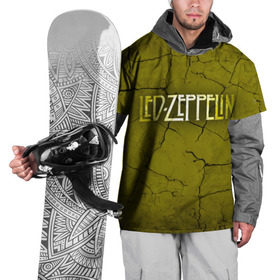 Накидка на куртку 3D с принтом Led Zeppelin в Белгороде, 100% полиэстер |  | led zeppelin | группа | джимми пейдж | джон генри бонэм | джон пол джонс | лед зепелен | лед зеппелин | роберт плант | рок