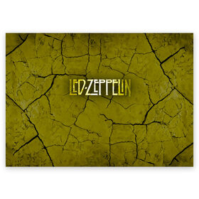 Поздравительная открытка с принтом Led Zeppelin в Белгороде, 100% бумага | плотность бумаги 280 г/м2, матовая, на обратной стороне линовка и место для марки
 | Тематика изображения на принте: led zeppelin | группа | джимми пейдж | джон генри бонэм | джон пол джонс | лед зепелен | лед зеппелин | роберт плант | рок