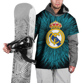 Накидка на куртку 3D с принтом Real Madrid 2018 Abstract в Белгороде, 100% полиэстер |  | fc | real madrid | реал мадрид | спорт | спортивные | фк | футбол | футбольный клуб