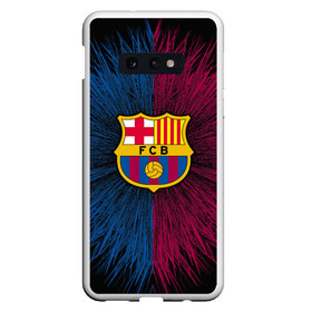 Чехол для Samsung S10E с принтом FC Barca 2018 Creative uniform в Белгороде, Силикон | Область печати: задняя сторона чехла, без боковых панелей | fc | fc barcelona | fcb | барселона | спорт | спортивные | фк | футбол | футбольный клуб