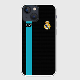 Чехол для iPhone 13 mini с принтом Ronaldo CR7 в Белгороде,  |  | 2017 | emirates | fc | real madrid | абстракция | геометрия | зож | клуб | линии | мода | модные | мяч | реал мадрид | роналдо | спорт | спортивные | стиль | тренды | футбол | футбольный клуб | экстрим | эмблема