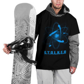 Накидка на куртку 3D с принтом Сталкер в Белгороде, 100% полиэстер |  | game | stalker | игры | сталкер