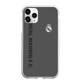 Чехол для iPhone 11 Pro матовый с принтом Real Madrid 2018 Vintage в Белгороде, Силикон |  | fc | real madrid | реал мадрид | спорт | спортивные | фк | футбол | футбольный клуб