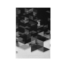 Обложка для паспорта матовая кожа с принтом Juventus 2018 Geometry Sport в Белгороде, натуральная матовая кожа | размер 19,3 х 13,7 см; прозрачные пластиковые крепления | fc | juventus | спорт | спортивные | фк | футбол | футбольный клуб | ювентус