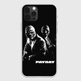 Чехол для iPhone 12 Pro Max с принтом Payday в Белгороде, Силикон |  | chains | dallas | heist | hoxton | payday | the heist | wolf | банк | грабители | мафиози | мафия | наемники | ограбление