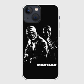 Чехол для iPhone 13 mini с принтом Payday в Белгороде,  |  | chains | dallas | heist | hoxton | payday | the heist | wolf | банк | грабители | мафиози | мафия | наемники | ограбление