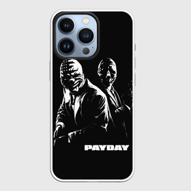 Чехол для iPhone 13 Pro с принтом Payday в Белгороде,  |  | chains | dallas | heist | hoxton | payday | the heist | wolf | банк | грабители | мафиози | мафия | наемники | ограбление