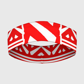 Повязка на голову 3D с принтом СВИТЕР DOTA 2 НОВОГОДНИЙ в Белгороде,  |  | dota | dota 2 | logo | rpg | дота | игры | лого | логотип | новый год