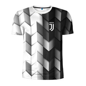 Мужская футболка 3D спортивная с принтом Juventus 2018 Geometry Sport в Белгороде, 100% полиэстер с улучшенными характеристиками | приталенный силуэт, круглая горловина, широкие плечи, сужается к линии бедра | fc | juventus | спорт | спортивные | фк | футбол | футбольный клуб | ювентус