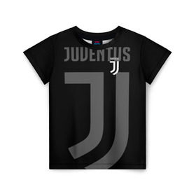 Детская футболка 3D с принтом Juventus 2018 Original в Белгороде, 100% гипоаллергенный полиэфир | прямой крой, круглый вырез горловины, длина до линии бедер, чуть спущенное плечо, ткань немного тянется | fc | juventus | спорт | спортивные | фк | футбол | футбольный клуб | ювентус