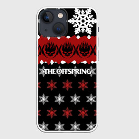 Чехол для iPhone 13 mini с принтом Праздничный The Offspring в Белгороде,  |  | the offspring | офспринг | оффспринг | рок