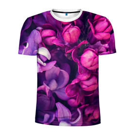 Мужская футболка 3D спортивная с принтом цветы в Белгороде, 100% полиэстер с улучшенными характеристиками | приталенный силуэт, круглая горловина, широкие плечи, сужается к линии бедра | botany | bouquet | flowers | fuchsia | leaves | magnolia | peony | pink | vintage | ботаника | букет | винтаж | листья | магнолия | пион | розовый | фуксия | цветы