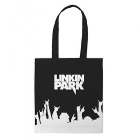 Сумка 3D повседневная с принтом Linkin Park в Белгороде, 100% полиэстер | Плотность: 200 г/м2; Размер: 34×35 см; Высота лямок: 30 см | bennington | chester | linkin park | альтернативный | беннингтон | группа | ленкин | линкин | майк | метал | музыкант | ню | нюметал | парк | певец | рок | рэп | честер | электроник