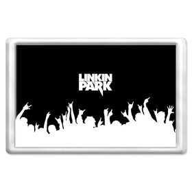 Магнит 45*70 с принтом Linkin Park в Белгороде, Пластик | Размер: 78*52 мм; Размер печати: 70*45 | bennington | chester | linkin park | альтернативный | беннингтон | группа | ленкин | линкин | майк | метал | музыкант | ню | нюметал | парк | певец | рок | рэп | честер | электроник