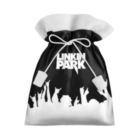 Подарочный 3D мешок с принтом Linkin Park в Белгороде, 100% полиэстер | Размер: 29*39 см | bennington | chester | linkin park | альтернативный | беннингтон | группа | ленкин | линкин | майк | метал | музыкант | ню | нюметал | парк | певец | рок | рэп | честер | электроник