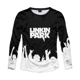 Женский лонгслив 3D с принтом Linkin Park в Белгороде, 100% полиэстер | длинные рукава, круглый вырез горловины, полуприлегающий силуэт | bennington | chester | linkin park | альтернативный | беннингтон | группа | ленкин | линкин | майк | метал | музыкант | ню | нюметал | парк | певец | рок | рэп | честер | электроник
