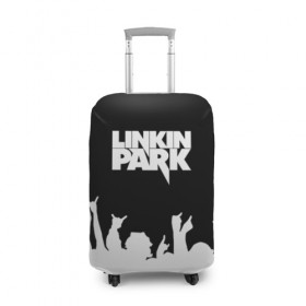 Чехол для чемодана 3D с принтом Linkin Park в Белгороде, 86% полиэфир, 14% спандекс | двустороннее нанесение принта, прорези для ручек и колес | bennington | chester | linkin park | альтернативный | беннингтон | группа | ленкин | линкин | майк | метал | музыкант | ню | нюметал | парк | певец | рок | рэп | честер | электроник