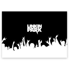Поздравительная открытка с принтом Linkin Park в Белгороде, 100% бумага | плотность бумаги 280 г/м2, матовая, на обратной стороне линовка и место для марки
 | bennington | chester | linkin park | альтернативный | беннингтон | группа | ленкин | линкин | майк | метал | музыкант | ню | нюметал | парк | певец | рок | рэп | честер | электроник